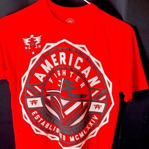American fighter shirt